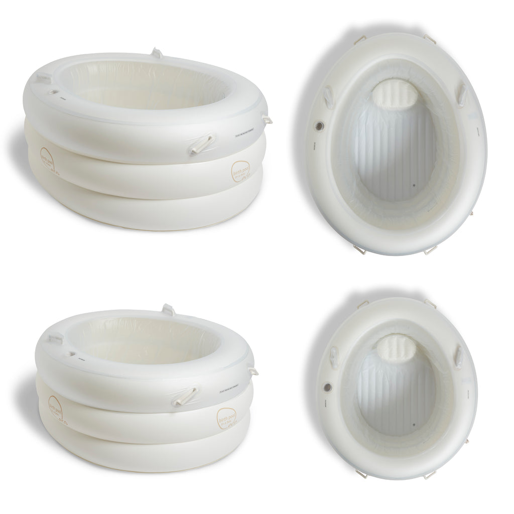Birth Pool In A Box Eco MINI Professional 2.0 Pool Package - WHITE
