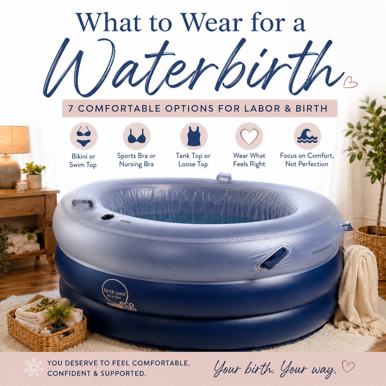What Should You Wear During a Waterbirth? A Complete Guide