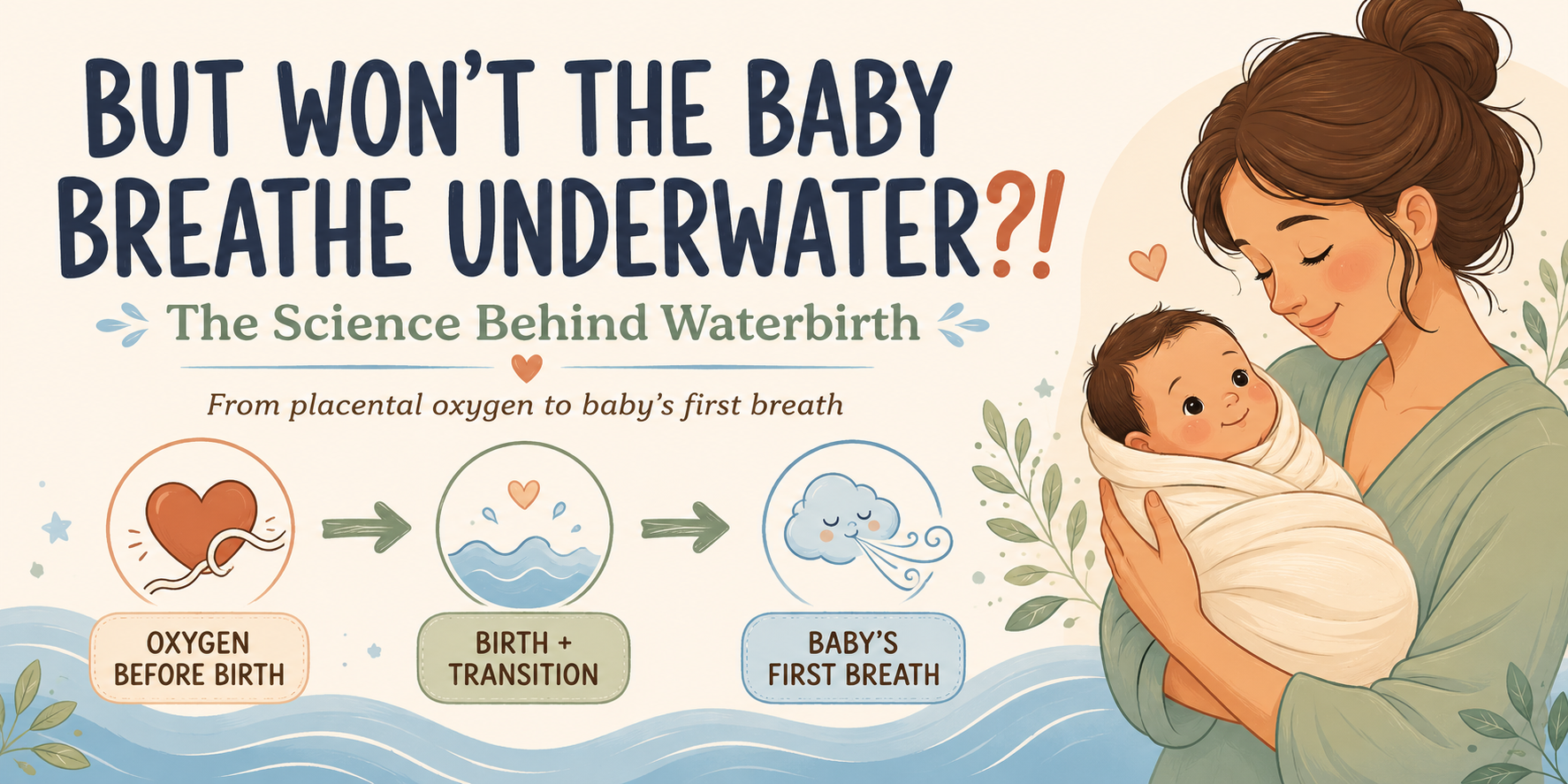 But Won’t the Baby Breathe Underwater?! The Science Behind Waterbirth