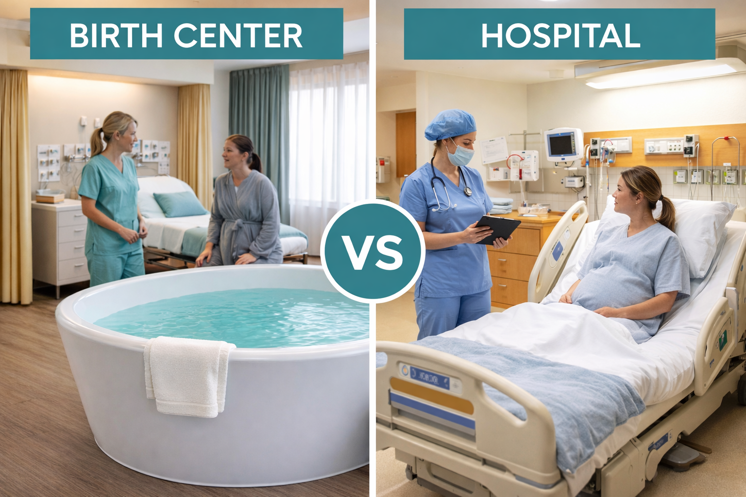 Birth center vs hospital delivery Choosing the right setting for your birth
