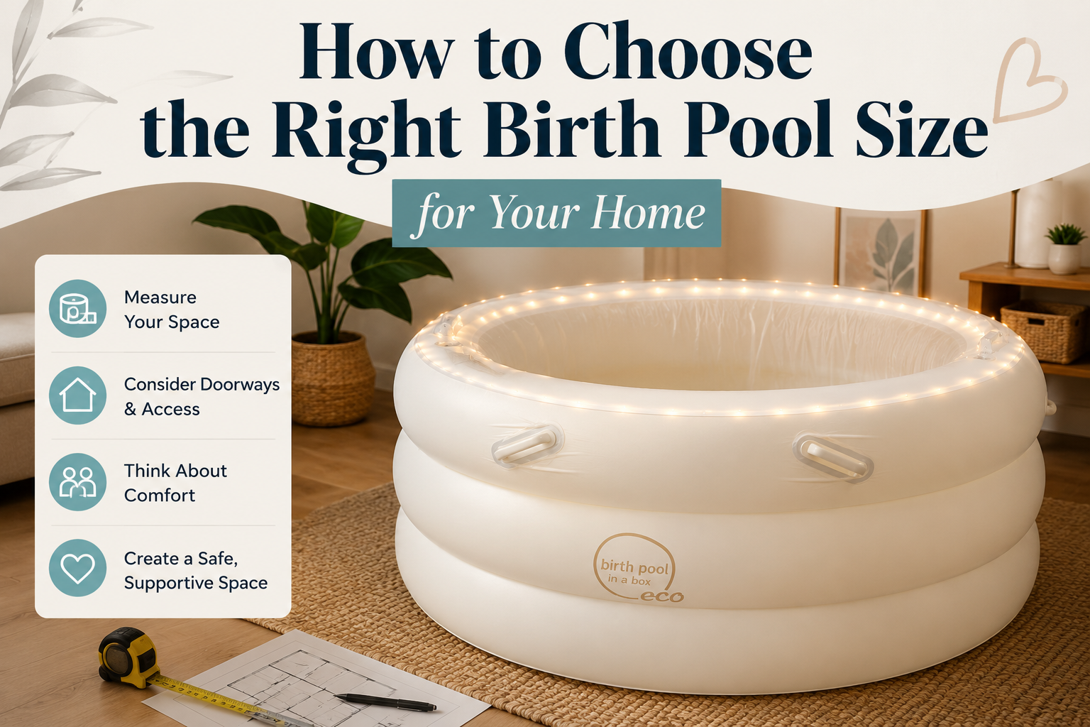 How to Choose the Right Birth Pool Size for Your Home