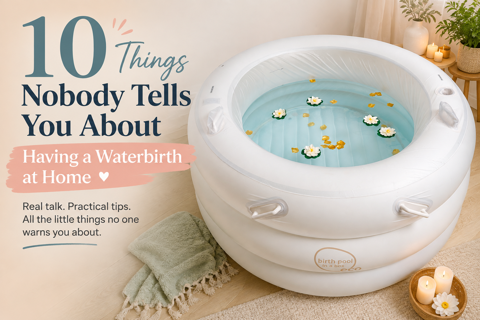 10 Things Nobody Tells You About Having a Waterbirth at Home