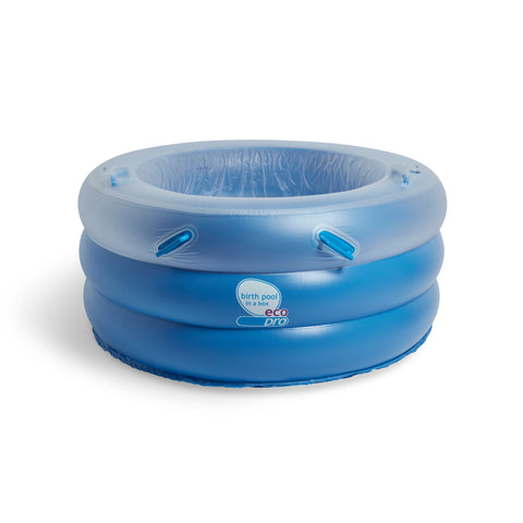 SKY BLUE - Birth Pool In A Box Eco MINI Professional 2.0 Pool -  (No LINER)