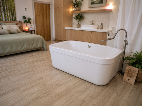 Iris™ Freestanding Acrylic Birth Pool